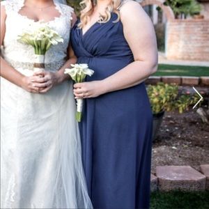 Long bridesmaid dress